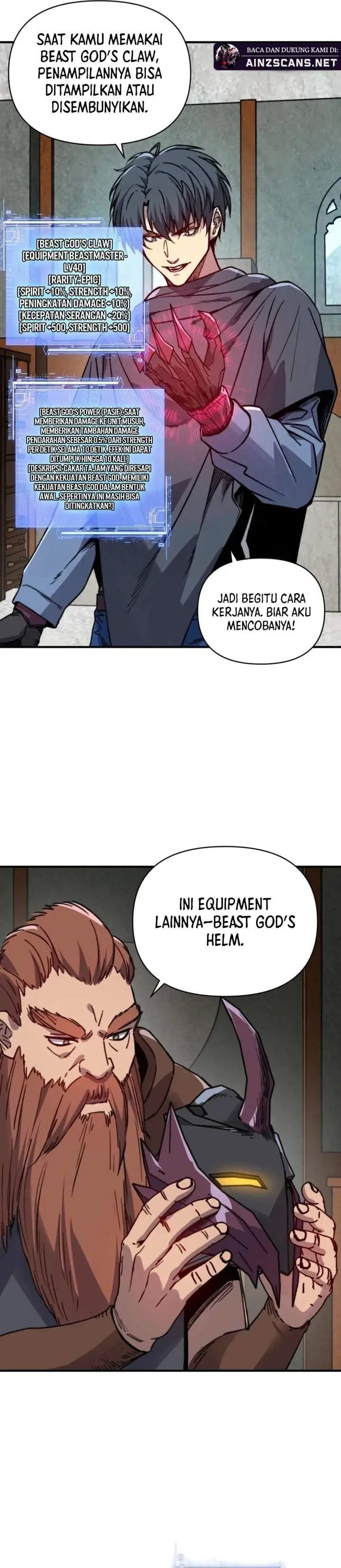 Start by changing your job to the God of Wealth and taming billions of divine pets! Chapter 37