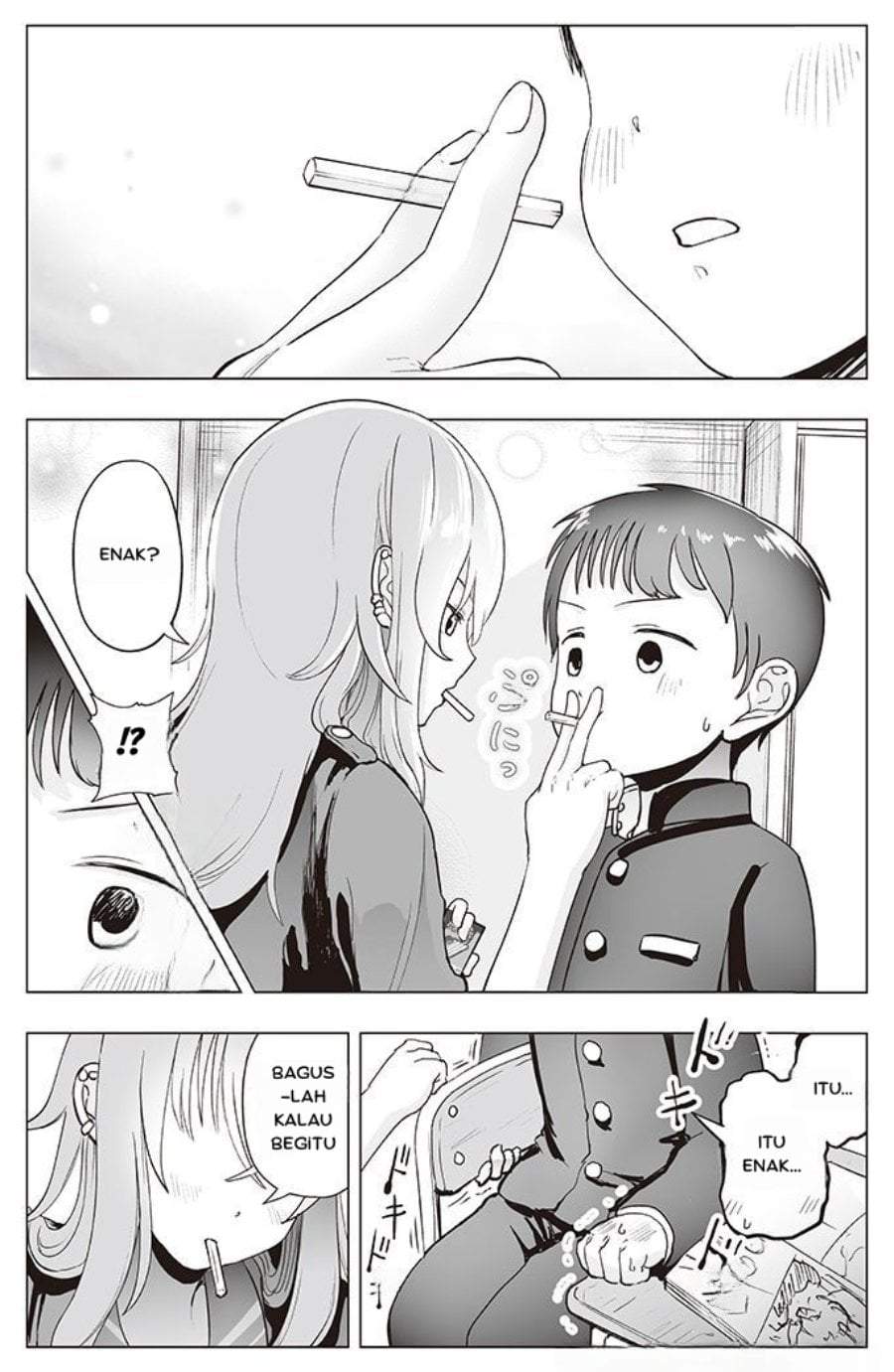 Tonari no Seki no Yankee JK no Jakuten Chapter 4