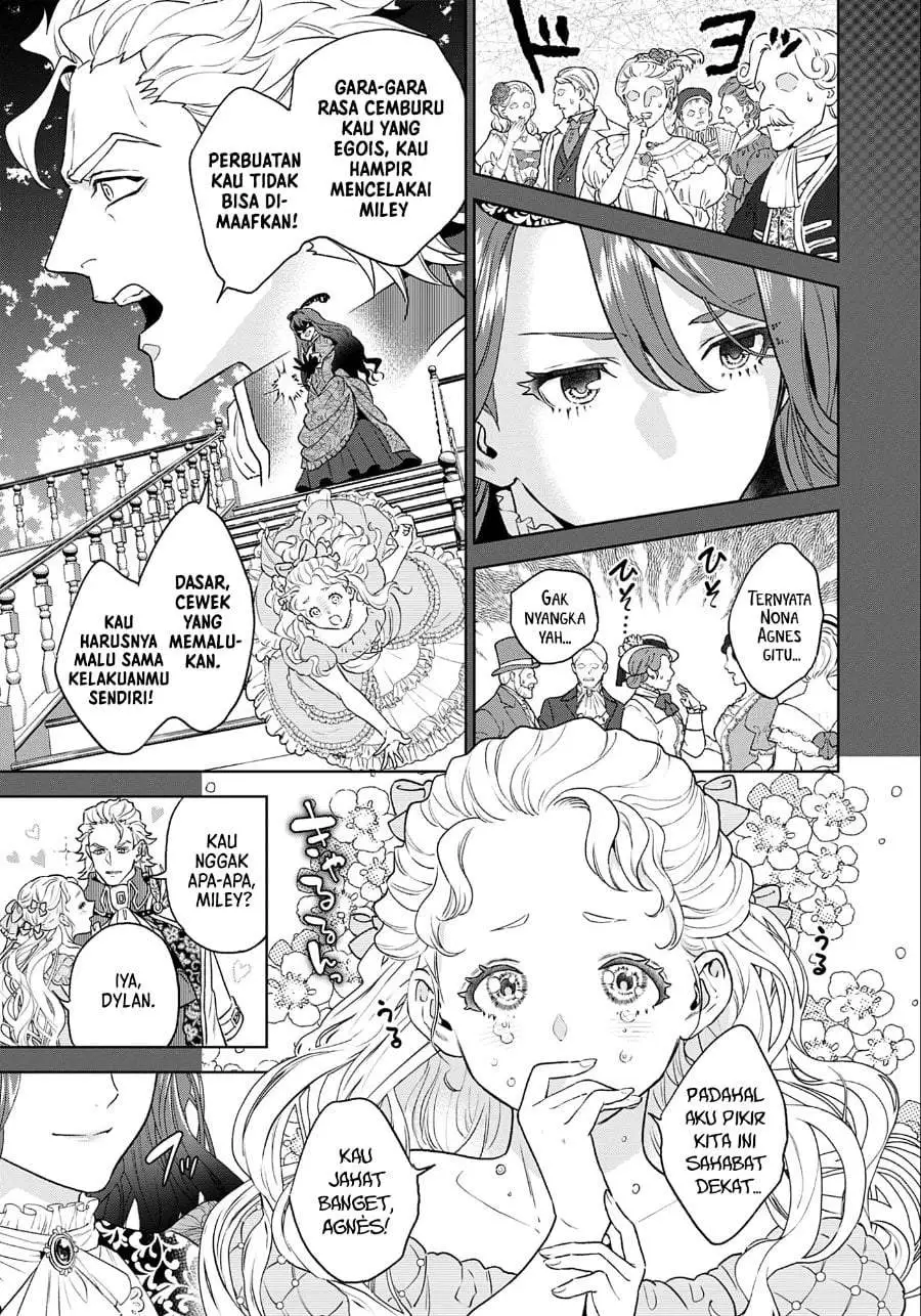 Shounin Reijou Agnes Henkyou ni Tsuihou Sareta Akuyaku Reijou wa Shousai o Hakki Shi Nariagaru Chapter 1