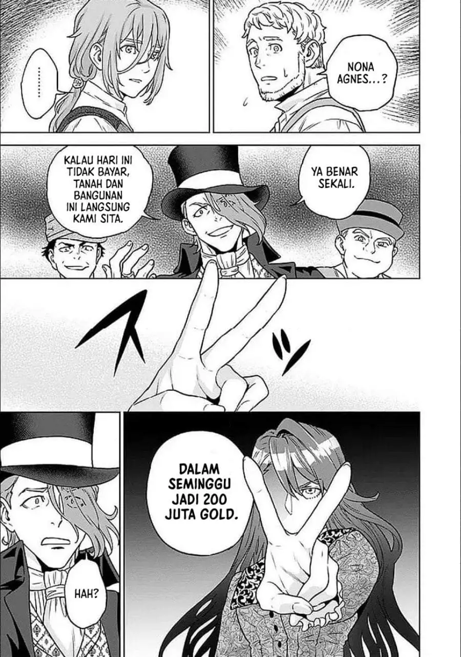 Shounin Reijou Agnes Henkyou ni Tsuihou Sareta Akuyaku Reijou wa Shousai o Hakki Shi Nariagaru Chapter 3.1