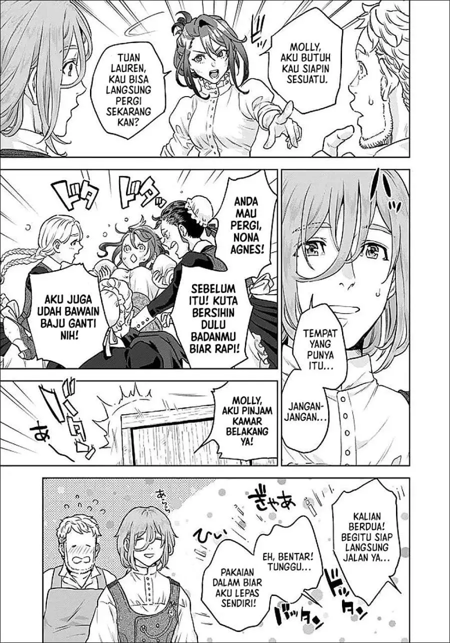 Shounin Reijou Agnes Henkyou ni Tsuihou Sareta Akuyaku Reijou wa Shousai o Hakki Shi Nariagaru Chapter 5.1