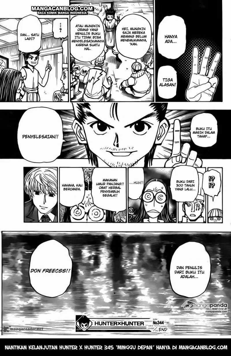 Hunter x Hunter Chapter 344