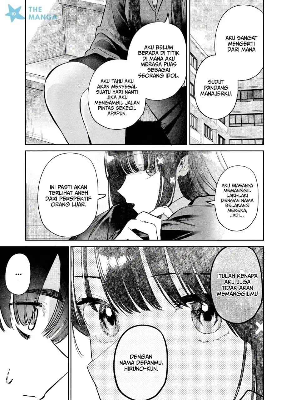 Houkago no Idol ni wa Himitsu ga aru Chapter 53