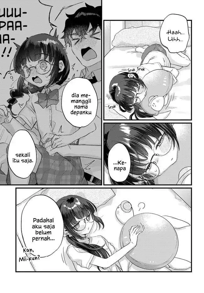 Chiisakute Kawaii Bungeibu no Chiteki na Senpai o, Hiza no Ue ni Nosetara Mainichi Suwattekuru you ni natta Chapter 3.2