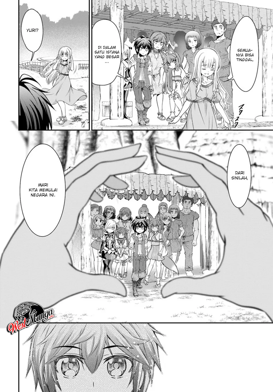 Tenohira Kaitakumura de Isekai Kenkouki ~Fueteku Yome-tachi to Nonbiri Mujintou Raifu~ Chapter 17