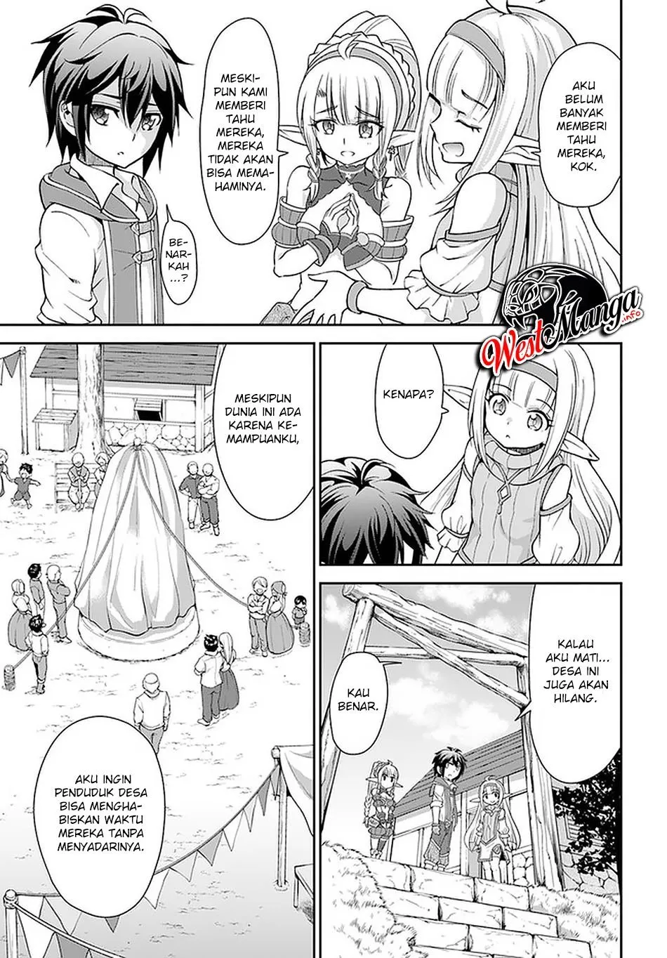 Tenohira Kaitakumura de Isekai Kenkouki ~Fueteku Yome-tachi to Nonbiri Mujintou Raifu~ Chapter 23