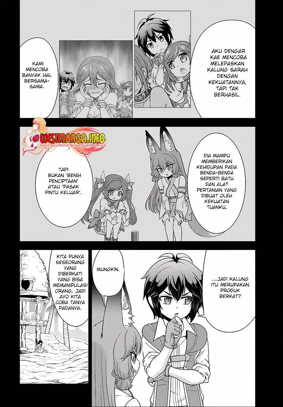 Tenohira Kaitakumura de Isekai Kenkouki ~Fueteku Yome-tachi to Nonbiri Mujintou Raifu~ Chapter 37