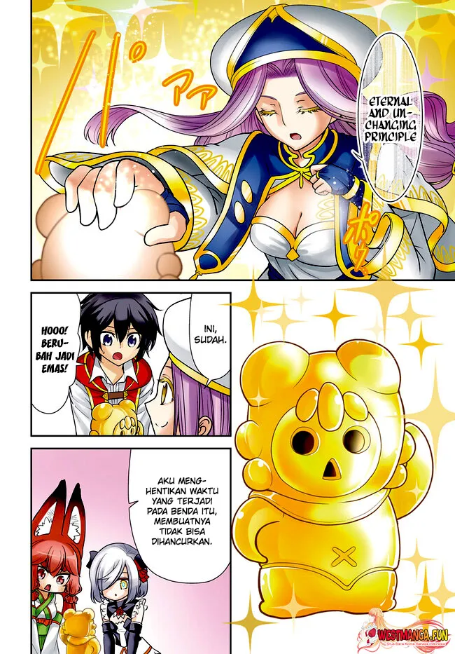 Tenohira Kaitakumura de Isekai Kenkouki ~Fueteku Yome-tachi to Nonbiri Mujintou Raifu~ Chapter 49