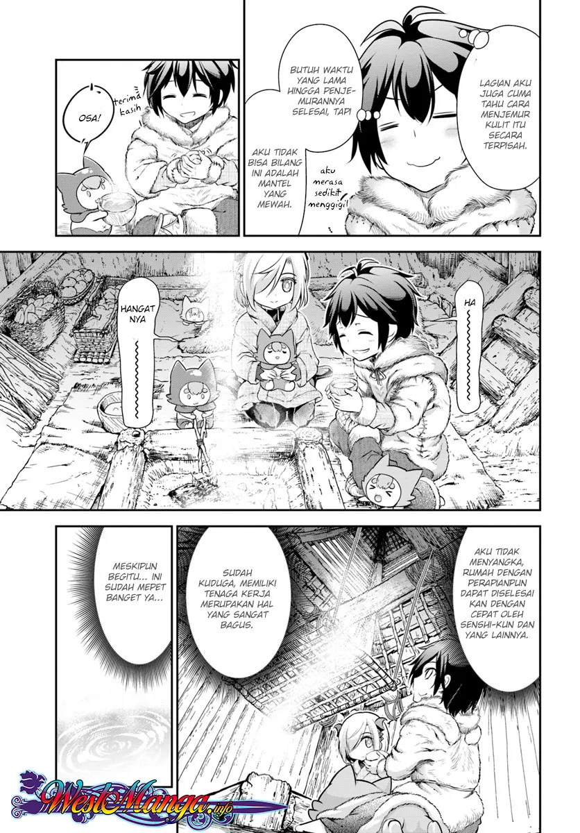 Tenohira Kaitakumura de Isekai Kenkouki ~Fueteku Yome-tachi to Nonbiri Mujintou Raifu~ Chapter 8