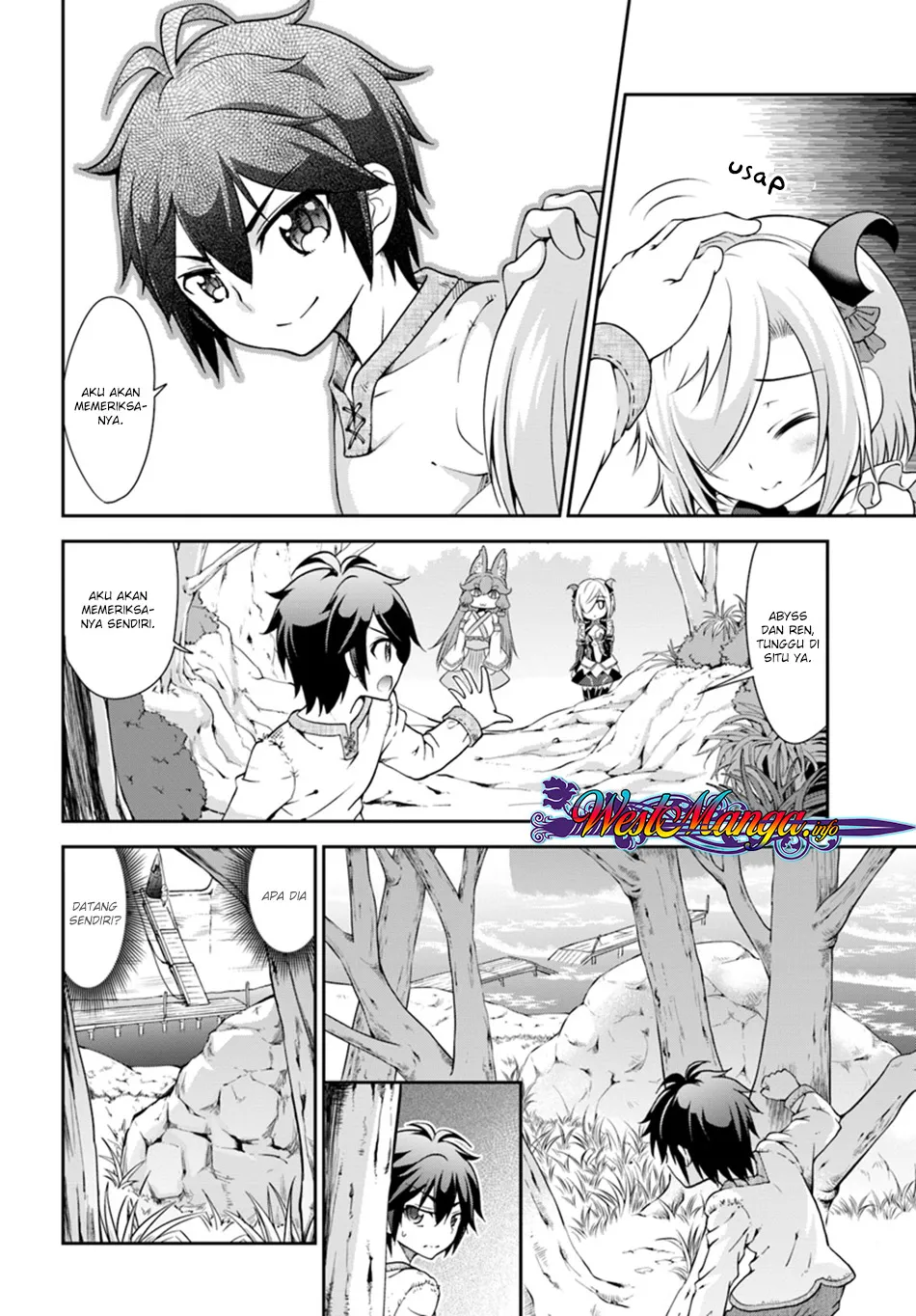 Tenohira Kaitakumura de Isekai Kenkouki ~Fueteku Yome-tachi to Nonbiri Mujintou Raifu~ Chapter 9