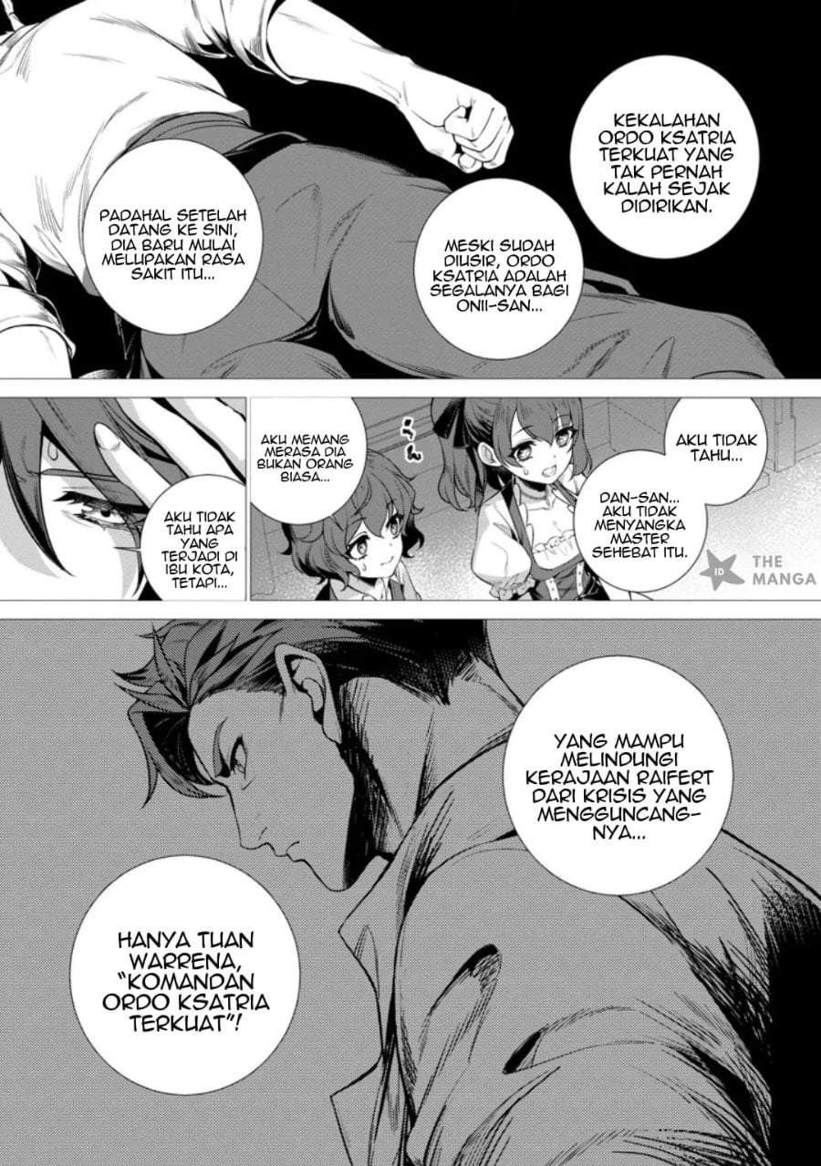 Netorare Tsuihousareta Saikyou Kishi Danchou No Ossan, Katainaka De Eiyuu Ni Matsuriagerareru Chapter 9.1
