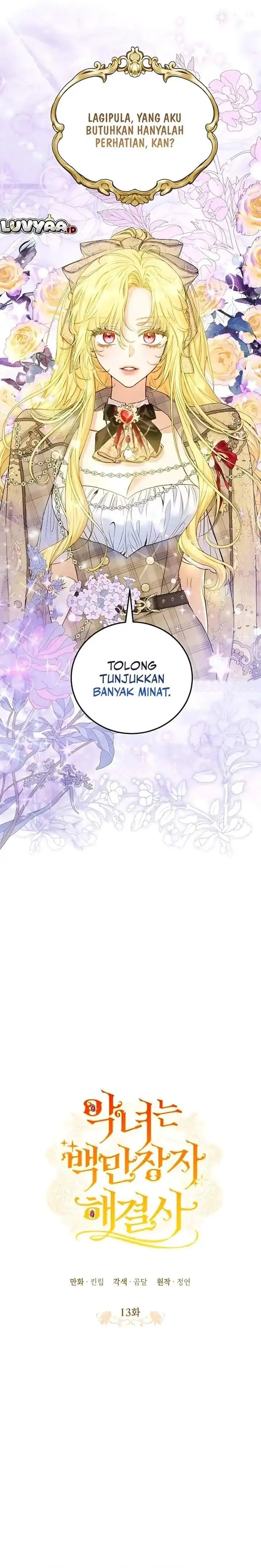 The Villainess is a Millionaire Solver Chapter 13