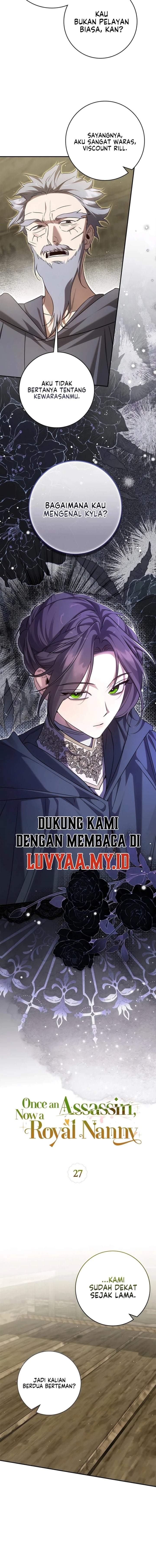 Once an Assassin, Now a Royal Nanny Chapter 27