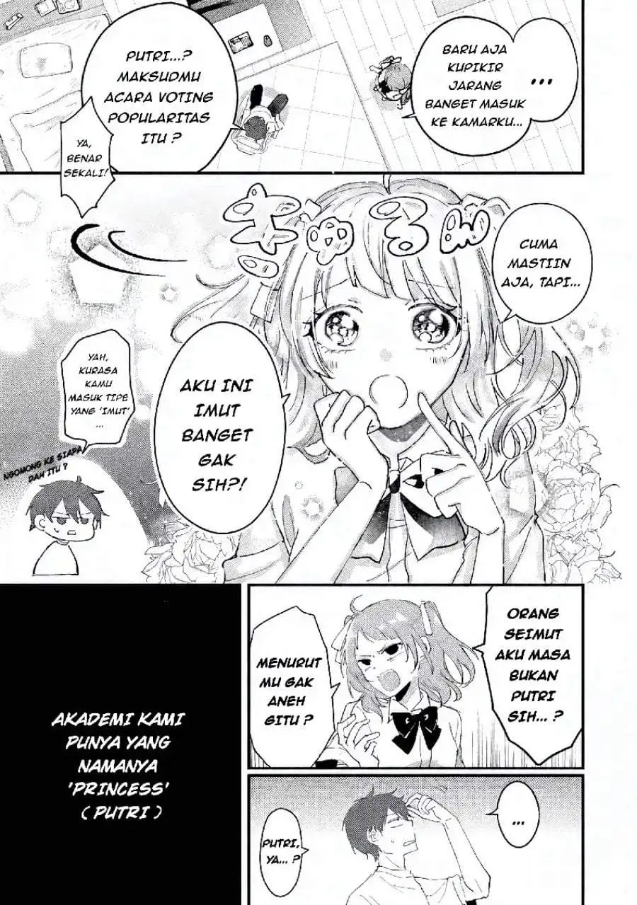 Gakuen no Hime Kouryaku Hajimetara Shuraba ni Natteta Ken Chapter 1