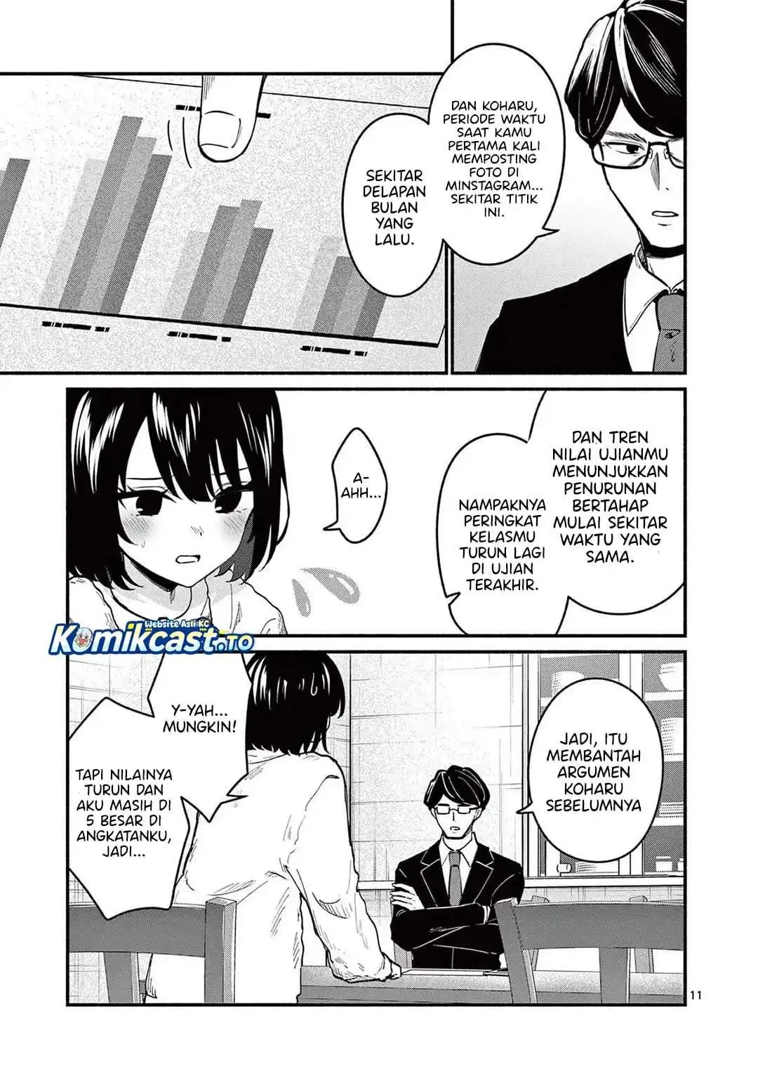 Shiotaiou no Sato-san ga Ore ni dake Amai Chapter 82