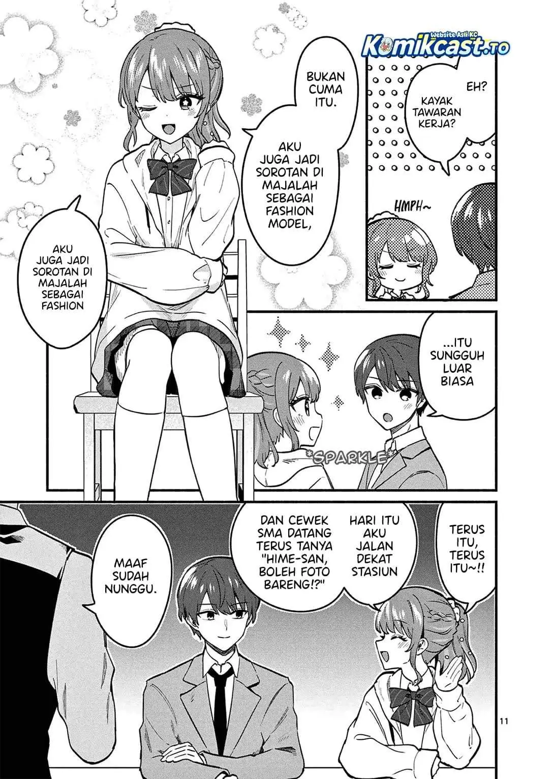 Shiotaiou no Sato-san ga Ore ni dake Amai Chapter 84