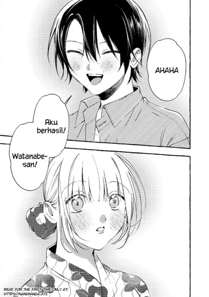 Gakuen no Madonna no Watanabe san ga, Naze ka Maishu Yotei wo Kitekuru Chapter 10.1