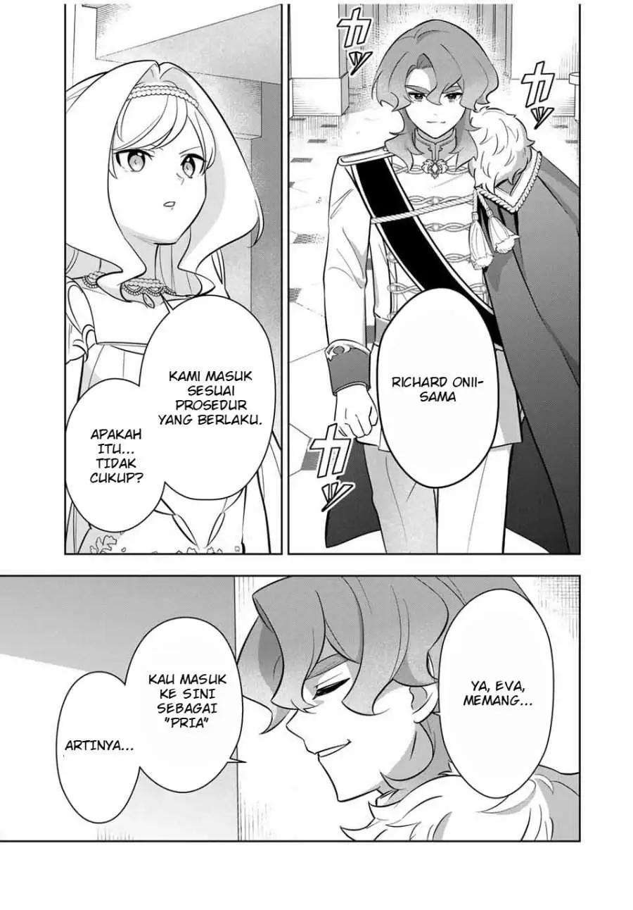 Koujo Tensei: Densetsu no Dai Madoushi (♂), Hime Kishi to Narite Densetsu no Reijou Kishidan o Tsukuri Musou Suru Chapter 4