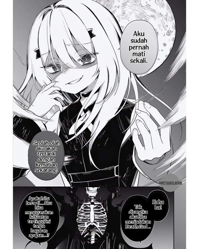 Shinigami Shoujo wa Kage kara Oshi o Nagametai: Akuyaku ni TS Tensei Shita kedo, Kossori Gensaku Chara o Kansatsu Shi ni Ikimasu! Chapter 1