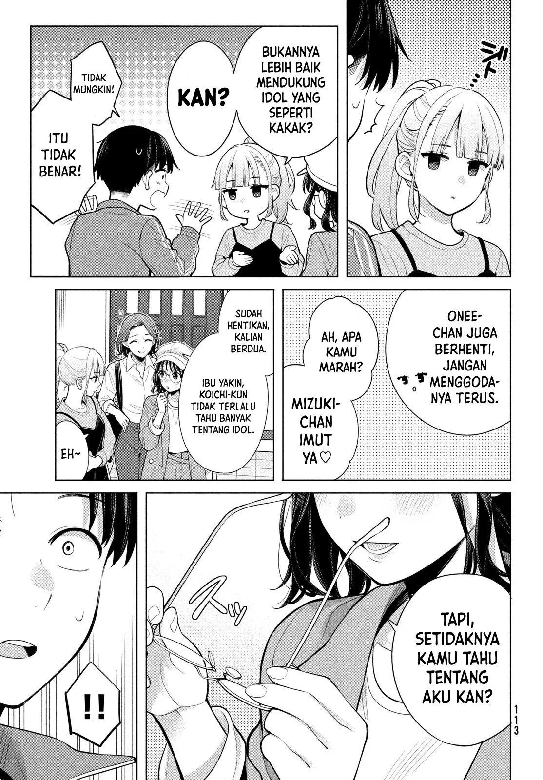 Watashi wo Center ni suru to Chikaimasu ka? Chapter 7