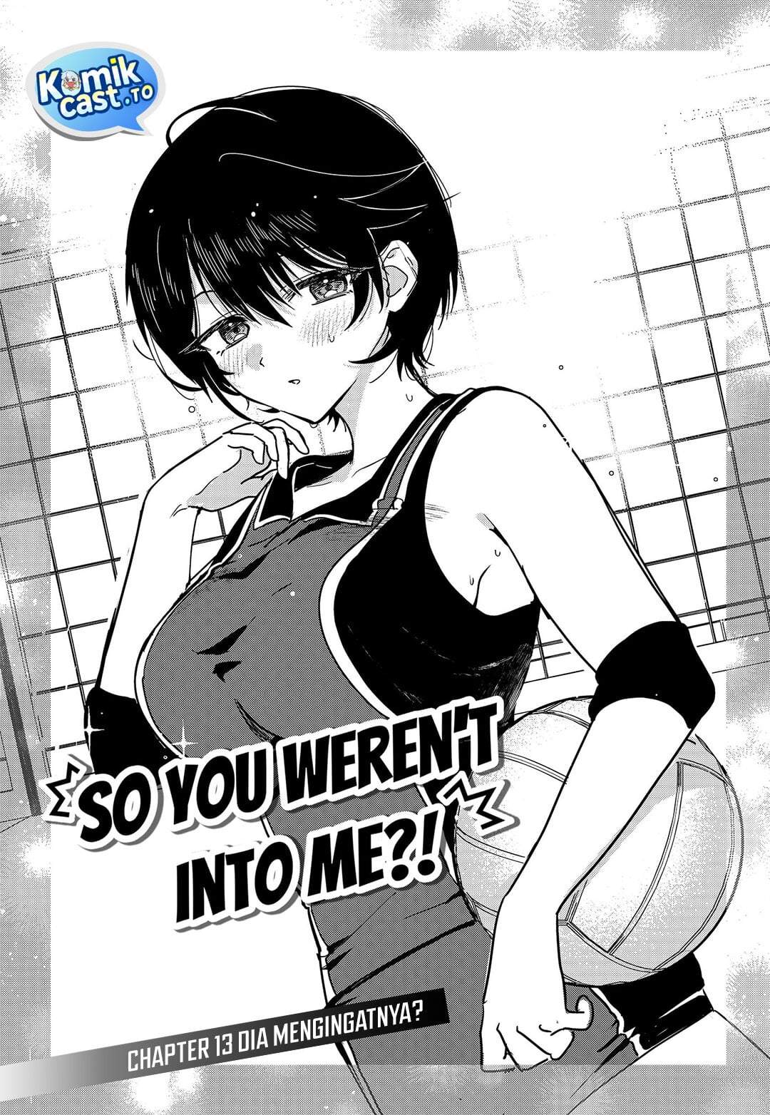 Watashi no Koto Suki ja Nakatta no ka yo!? Chapter 13
