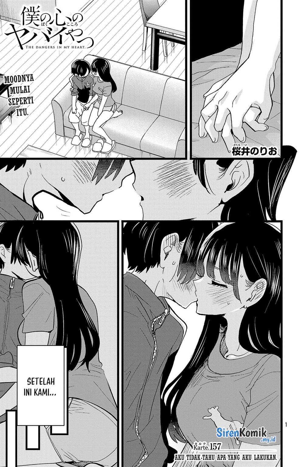 Boku no Kokoro no Yabai Yatsu Chapter 157
