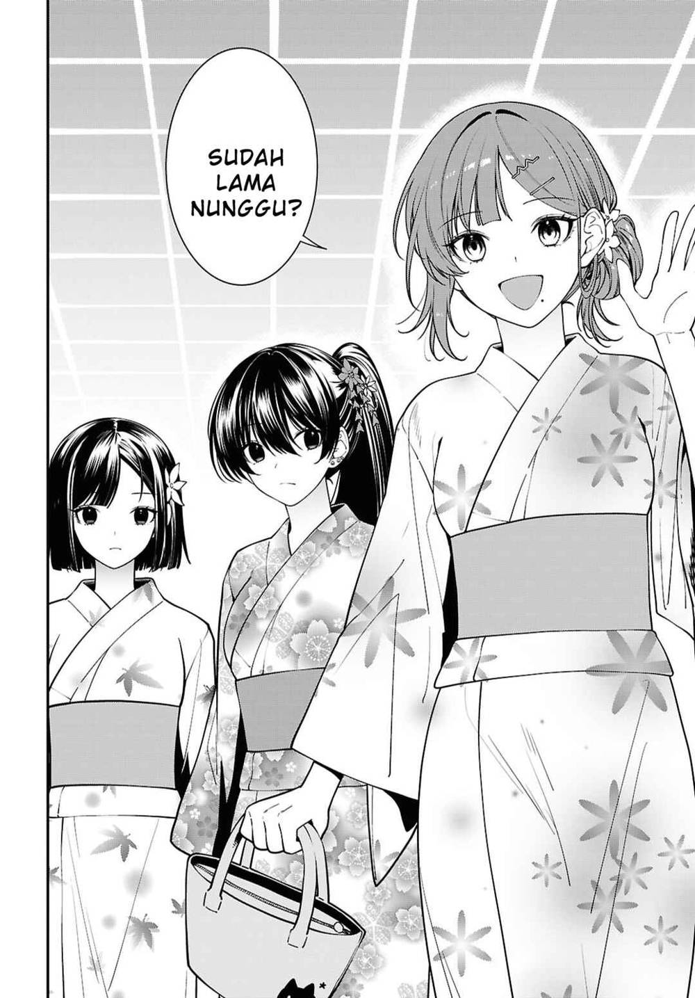 Tonari no Seki no Yankee Shimizu-san ga Kami o Kuroku Sometekita Chapter 16
