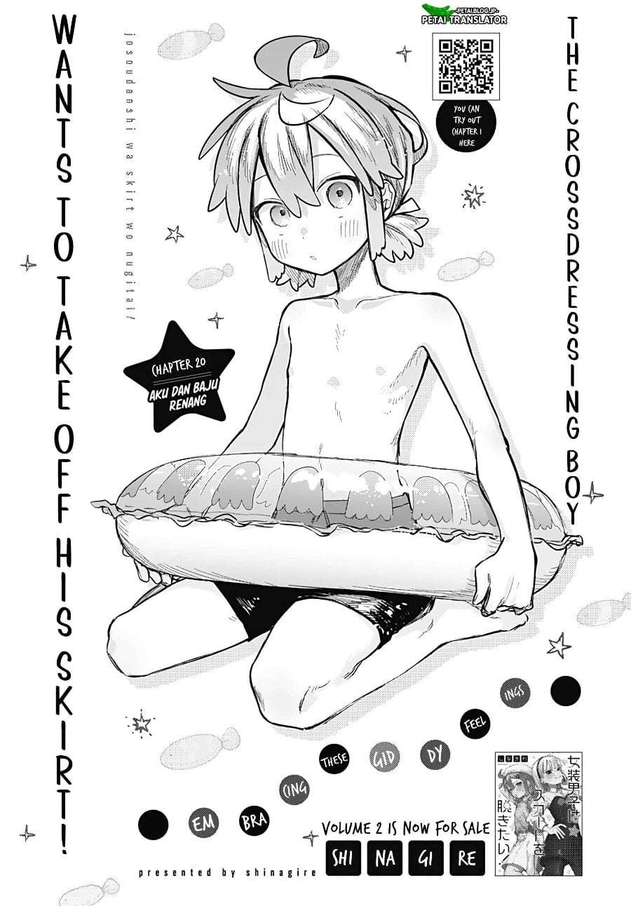 Josou Danshi wa Skirt wo Nugitai! Chapter 20