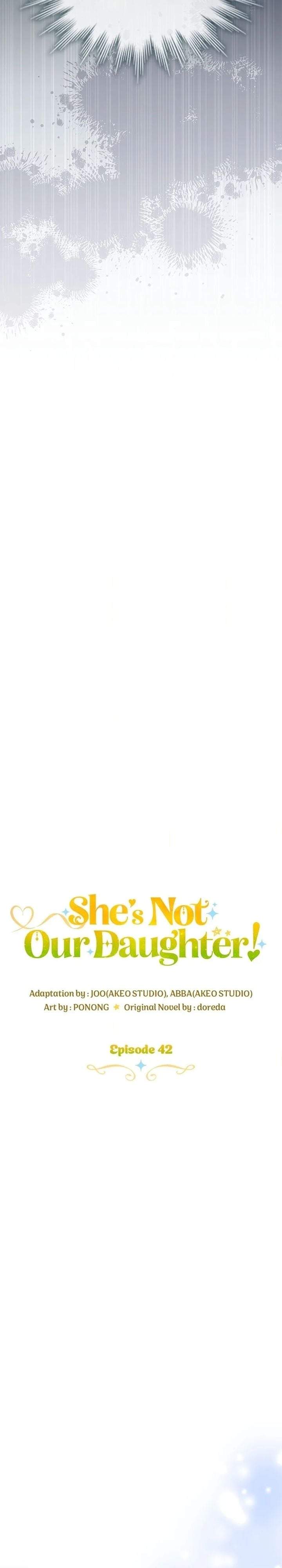She’s Not Our Daughter! Chapter 42