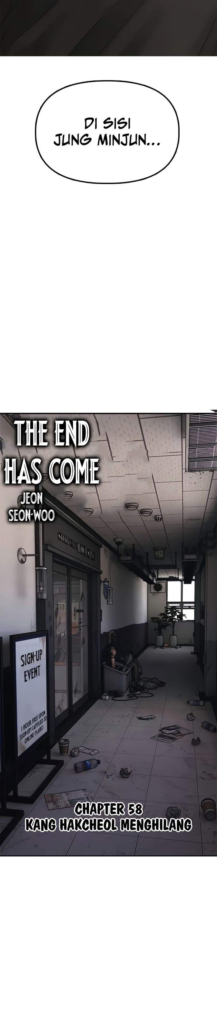 The End Has Come Chapter 58