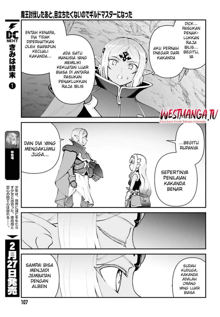 Maou Toubatsu Shita Ato, Medachitakunai node Guild Master ni Natta Chapter 72