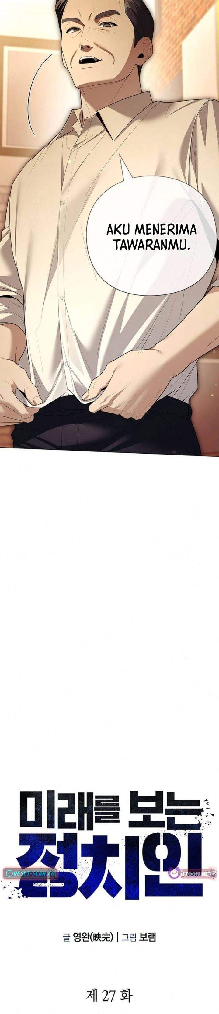 The Politician Who Sees the Future Chapter 27