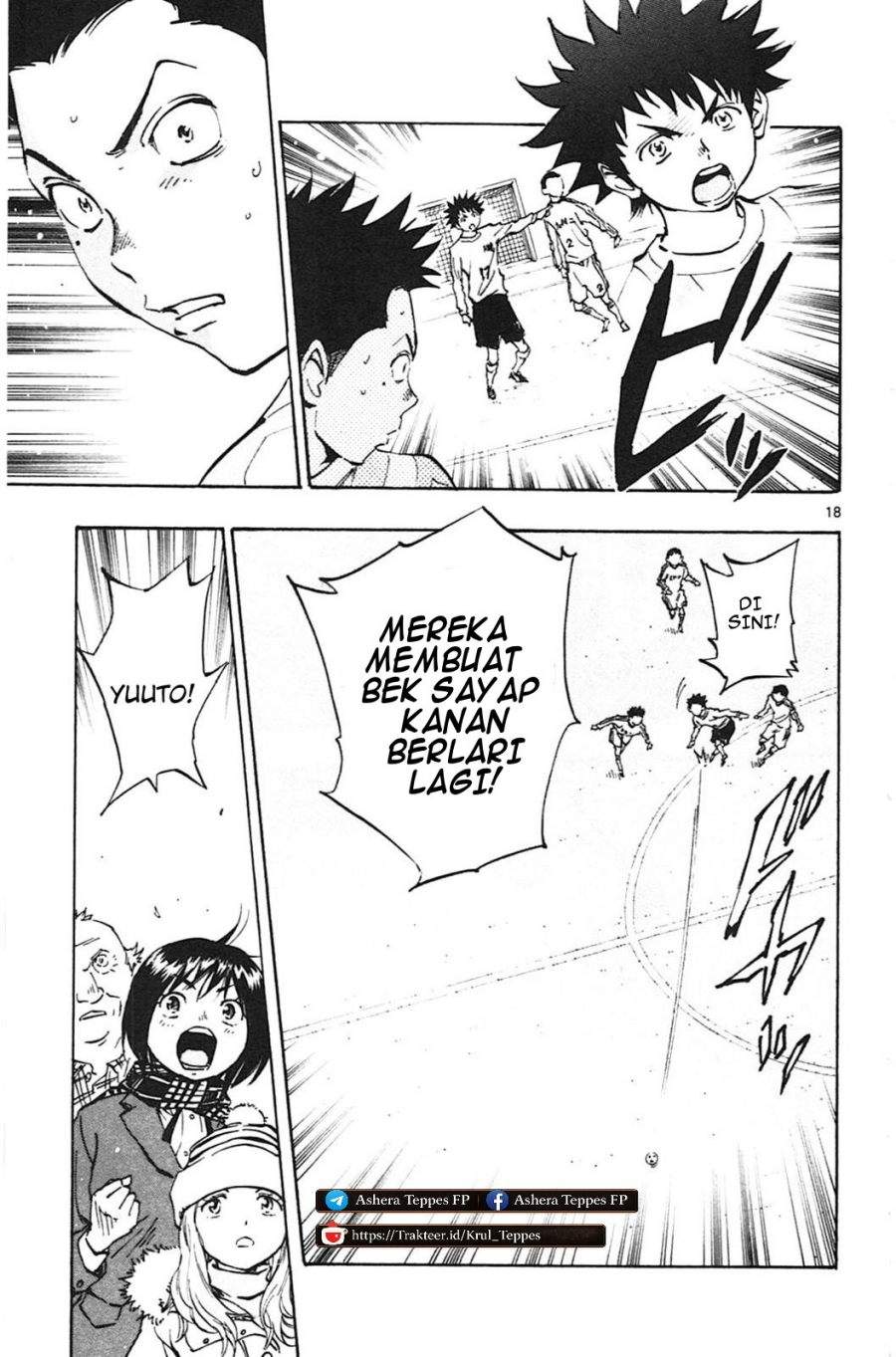 BE BLUES ~Ao ni Nare~ Chapter 18