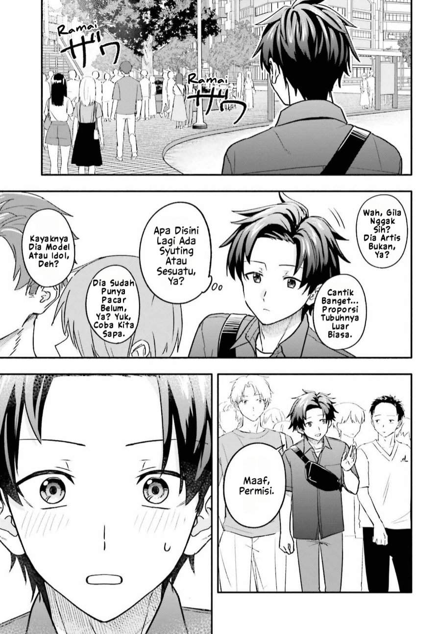 Kaji Daikou no Arubaito wo Hajimetara Gakuen Ichi no Bishoujo no Kazoku ni Kiniirarechaimashita Chapter 13.1