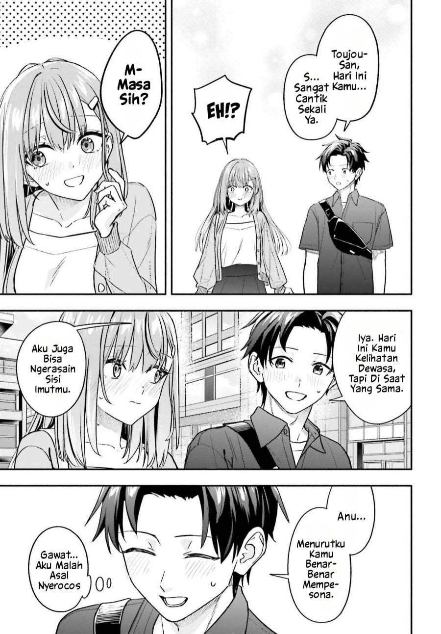 Kaji Daikou no Arubaito wo Hajimetara Gakuen Ichi no Bishoujo no Kazoku ni Kiniirarechaimashita Chapter 13.1