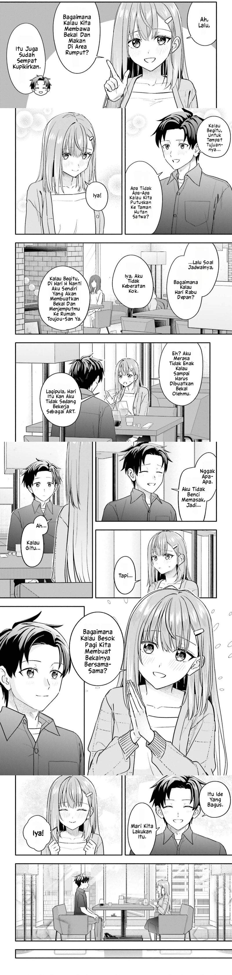 Kaji Daikou no Arubaito wo Hajimetara Gakuen Ichi no Bishoujo no Kazoku ni Kiniirarechaimashita Chapter 14.1