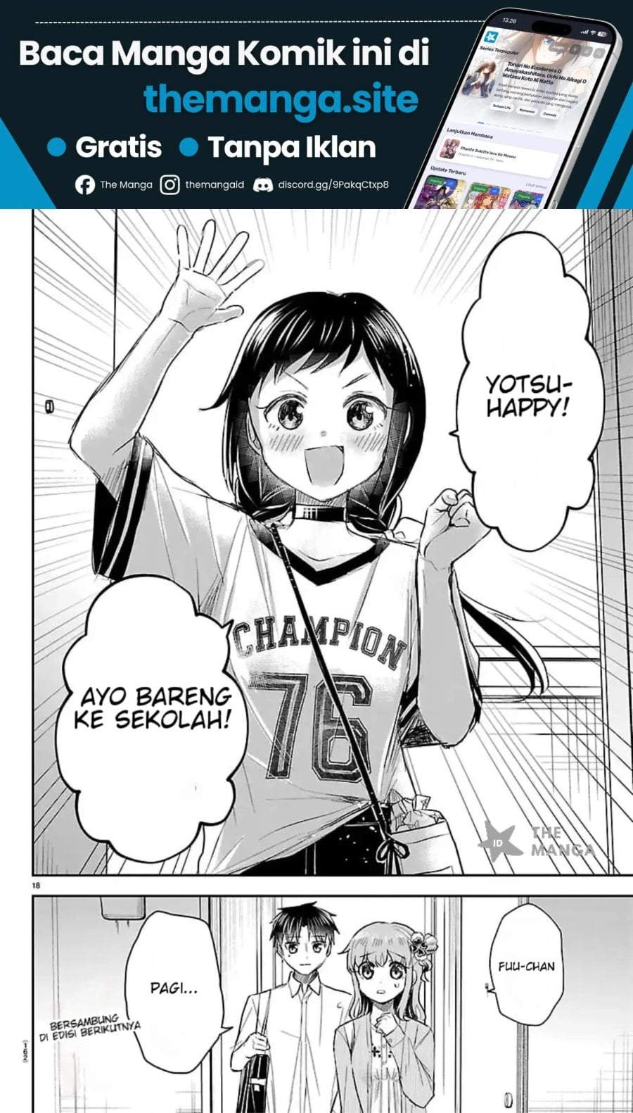 Kimi wa Yotsuba no Clover Chapter 75
