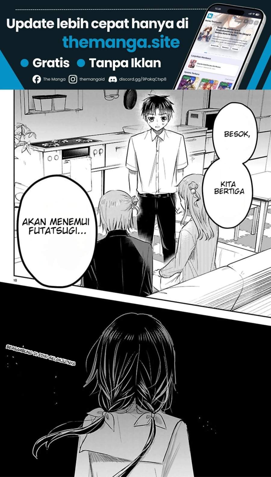 Kimi wa Yotsuba no Clover Chapter 85
