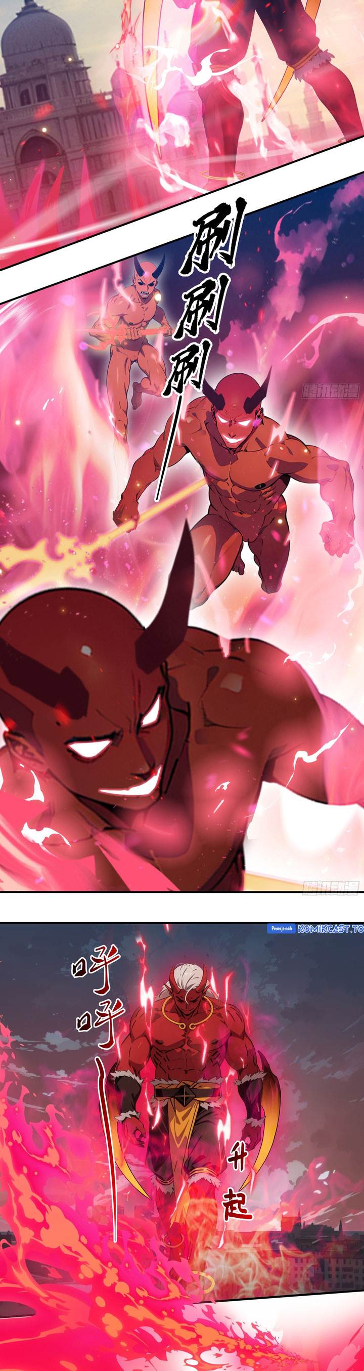 The Evil God Descends, I Own Great Hell Chapter 106