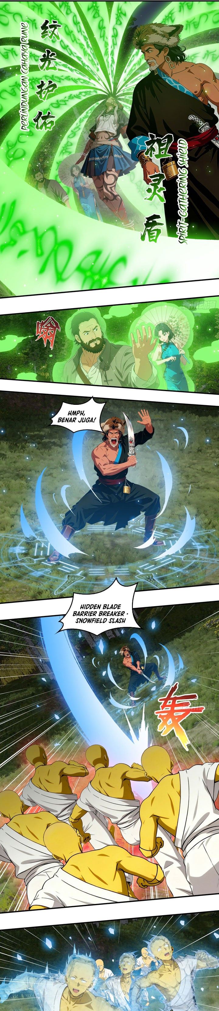 The Evil God Descends, I Own Great Hell Chapter 107