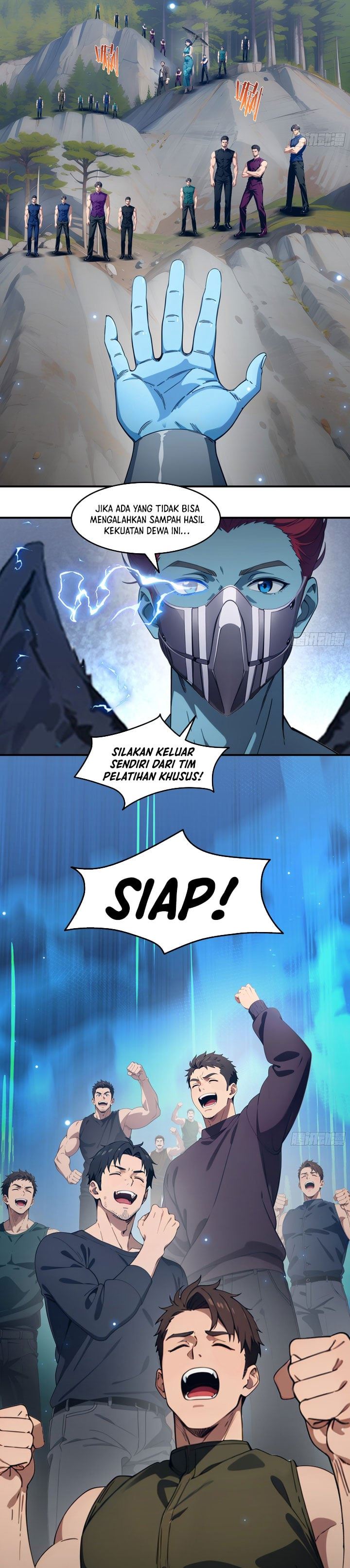 The Evil God Descends, I Own Great Hell Chapter 107