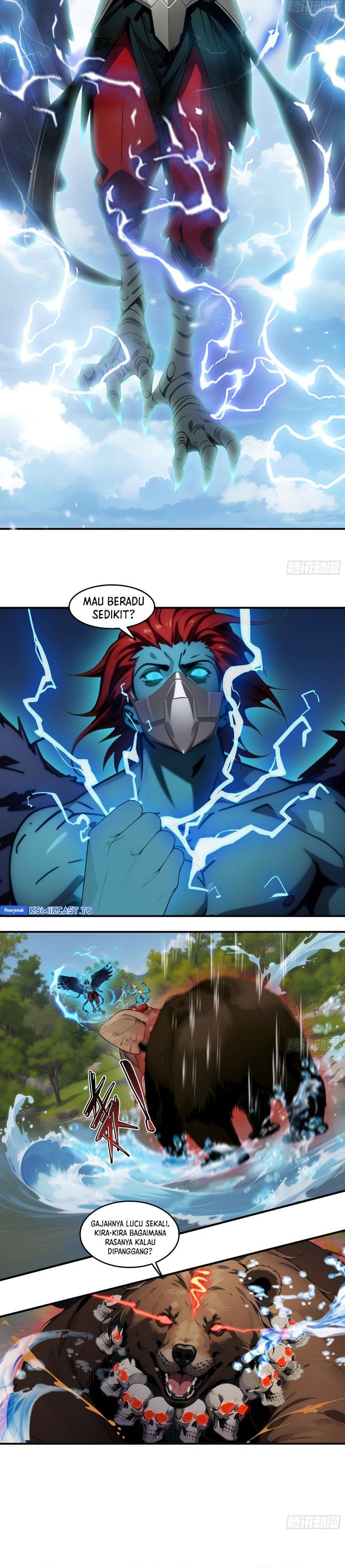 The Evil God Descends, I Own Great Hell Chapter 107
