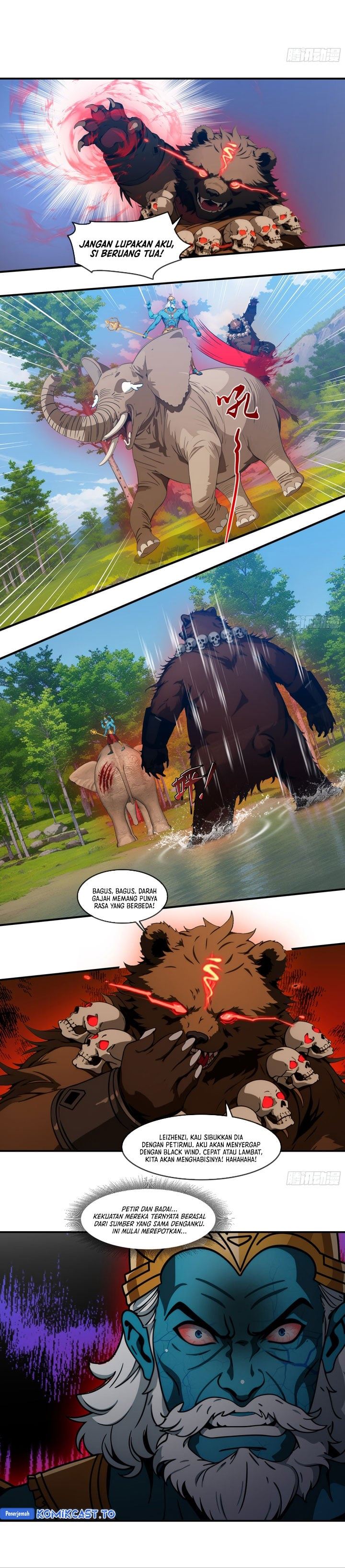 The Evil God Descends, I Own Great Hell Chapter 108