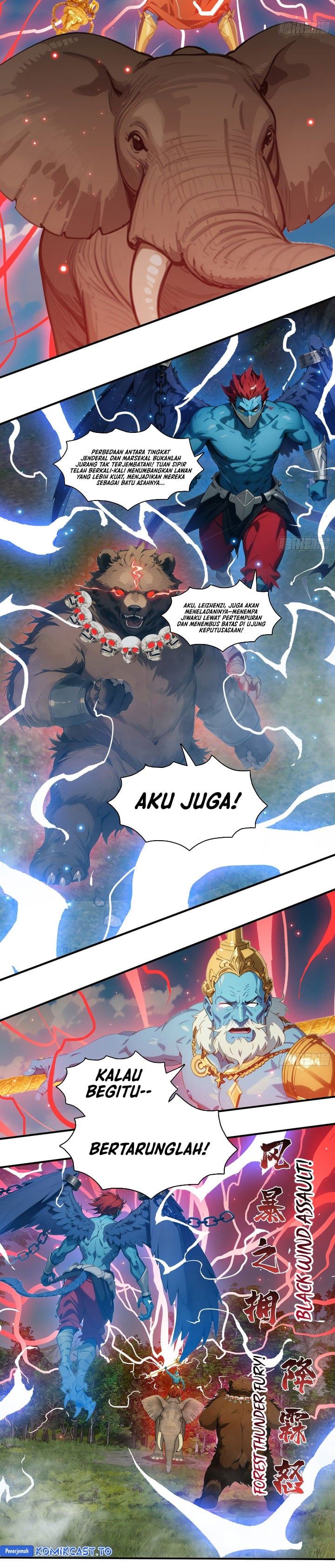 The Evil God Descends, I Own Great Hell Chapter 108