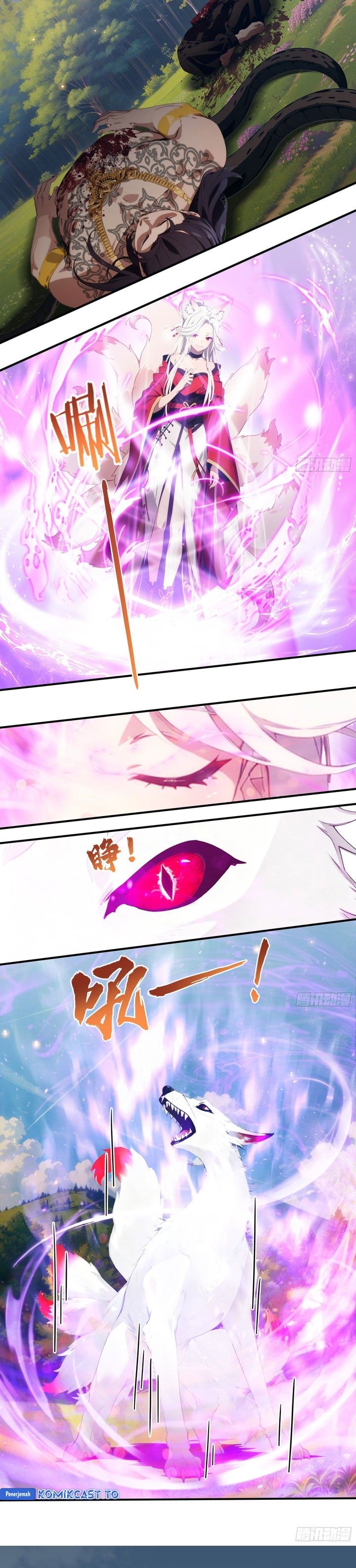 The Evil God Descends, I Own Great Hell Chapter 109