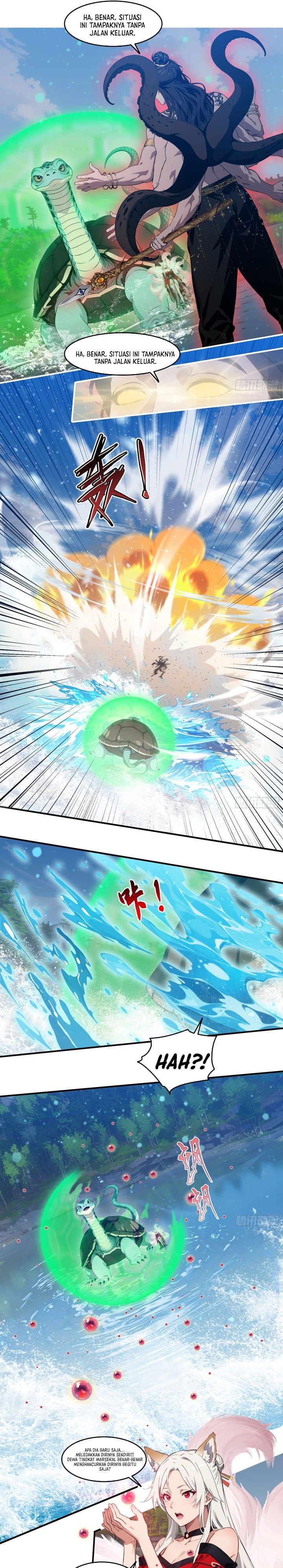 The Evil God Descends, I Own Great Hell Chapter 110