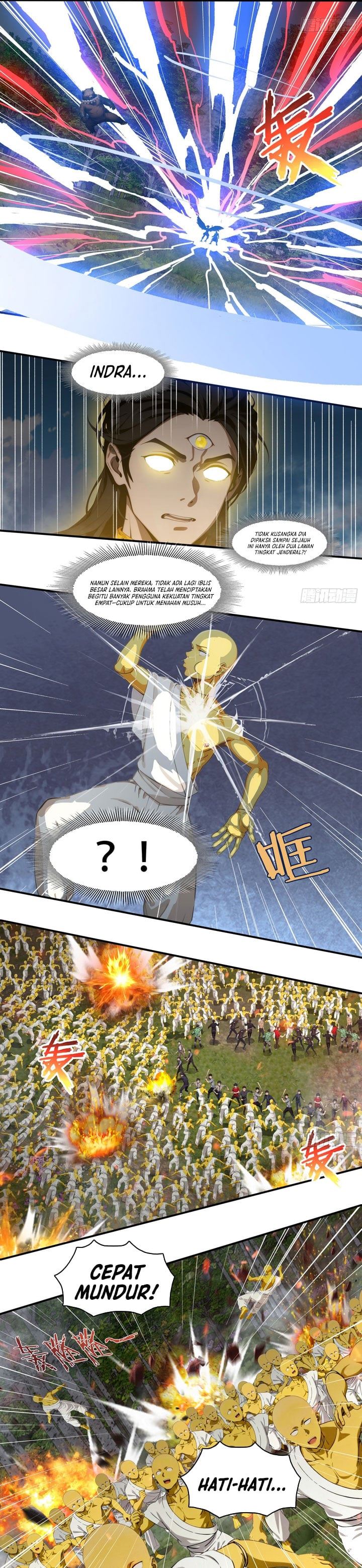 The Evil God Descends, I Own Great Hell Chapter 111