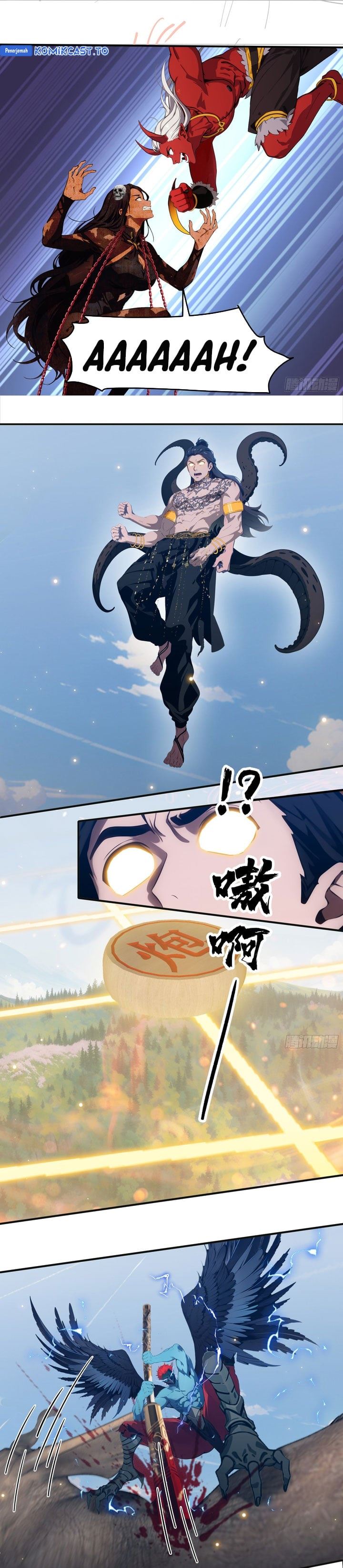 The Evil God Descends, I Own Great Hell Chapter 111