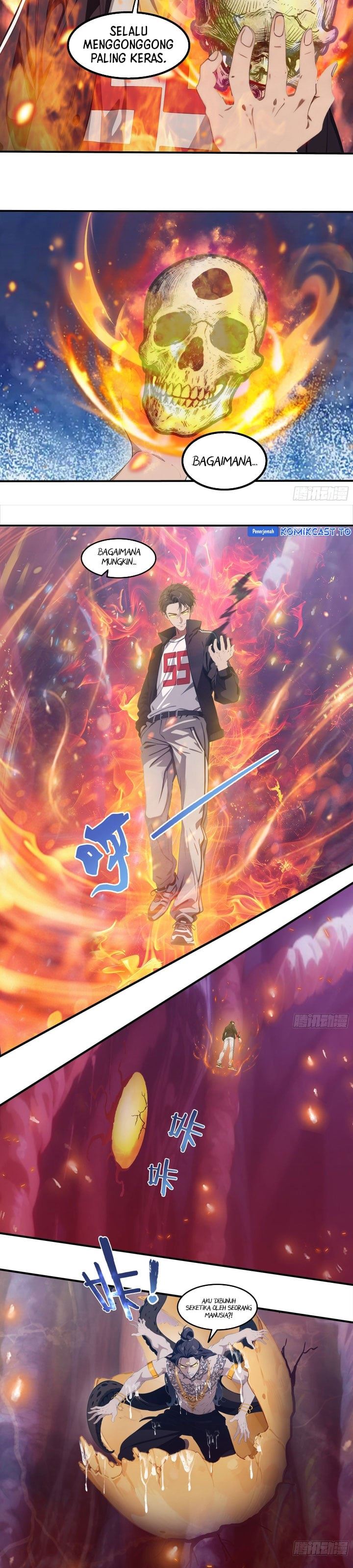 The Evil God Descends, I Own Great Hell Chapter 113