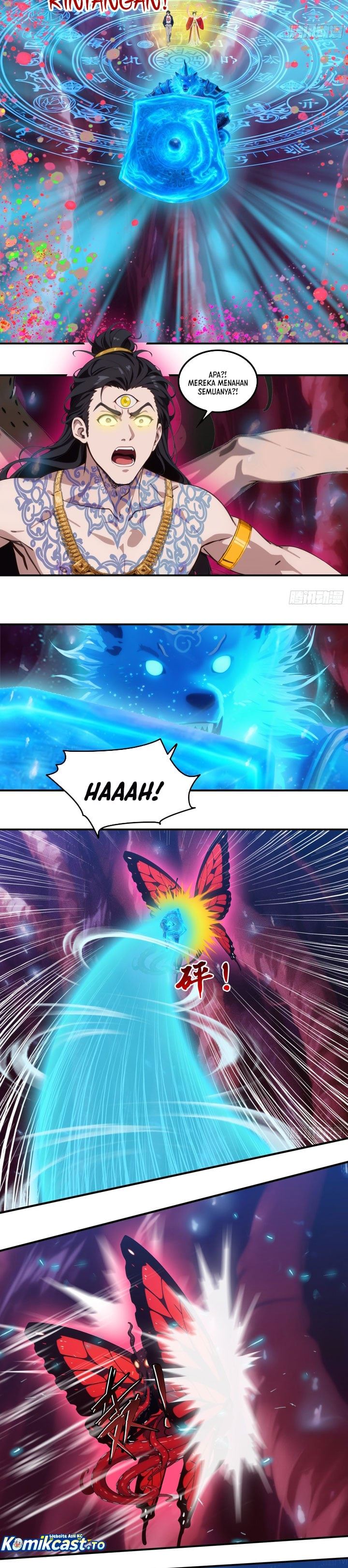 The Evil God Descends, I Own Great Hell Chapter 115